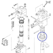 Нижня втулка гідромолота Furukawa F19	