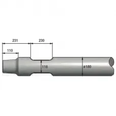 Піка гідромолота Furukawa F70