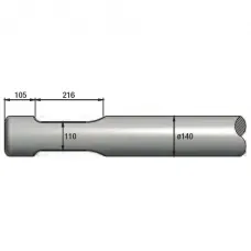 Піка гідромолота EURORAM/GLOBORAM RM140