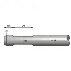 Піка гідромолота Indeco HP5000