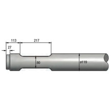 Піка гідромолота Italdem GK 1351