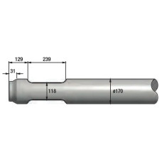 Піка гідромолота Italdem GK 3400