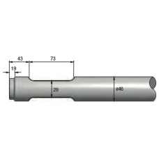 Піка гідромолота Italdem GK 86