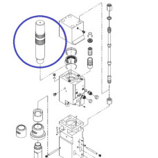 Поршень гідромолота JAB JB 110