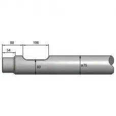 Пика гидромолота Krupp HM 185