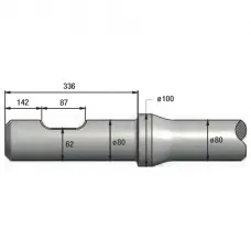 Пика гидромолота Krupp HM 200