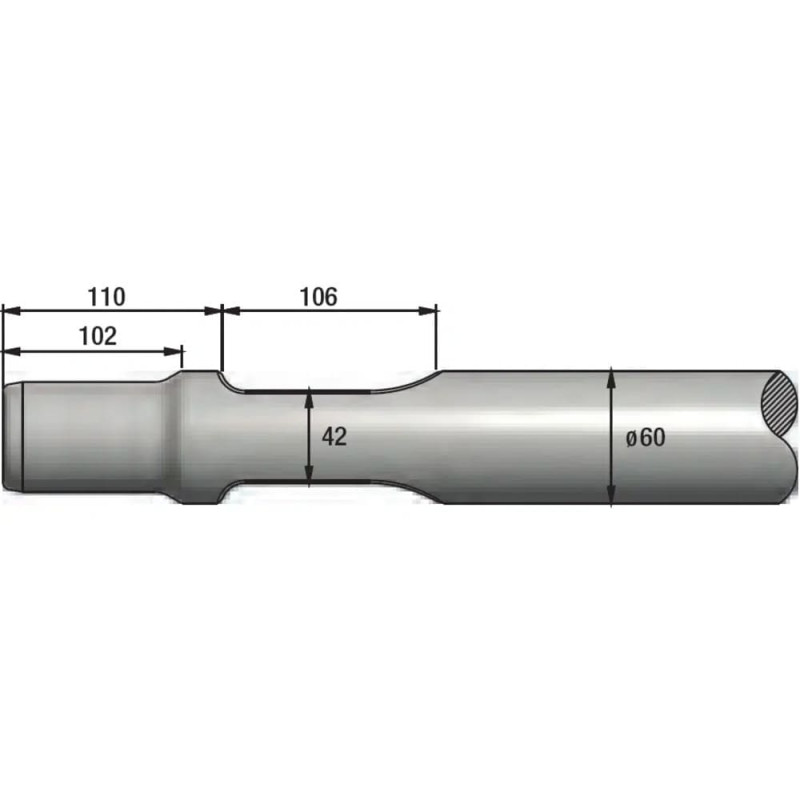 Піка гідромолота Montabert BRH 75