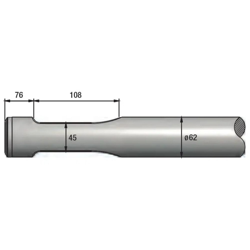 Пика гидромолота Montabert M85