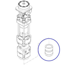 нижня втулка гідромолота Rammer BR2155