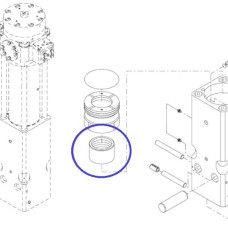 Верхня втулка гідромолота Rammer BR2568