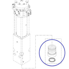нижня втулка гідромолота Rammer  BR2568