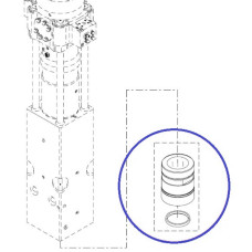 Нижня втулка гідромолота Rammer  BR4510