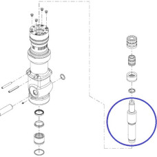 Поршень гідромолота Rammer BR555