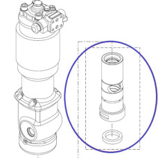 Нижня втулка гідромолота Rammer  BR555