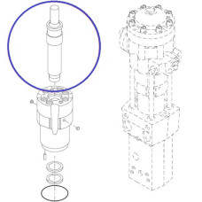 Поршень гідромолота Rammer BR623