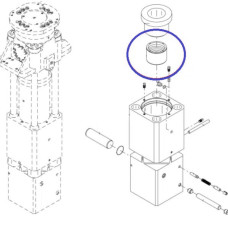 Верхня втулка гідромолота Rammer G130