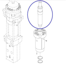 Поршень гідромолота Rammer S25