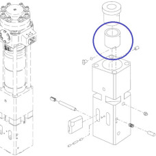 Верхня втулка гідромолота Rammer S84