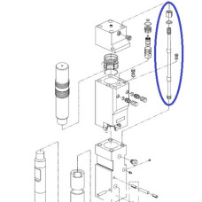Шпилька стяжна гідромолота Soosan SB30