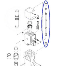 Шпилька стяжна гідромолота Soosan SB50